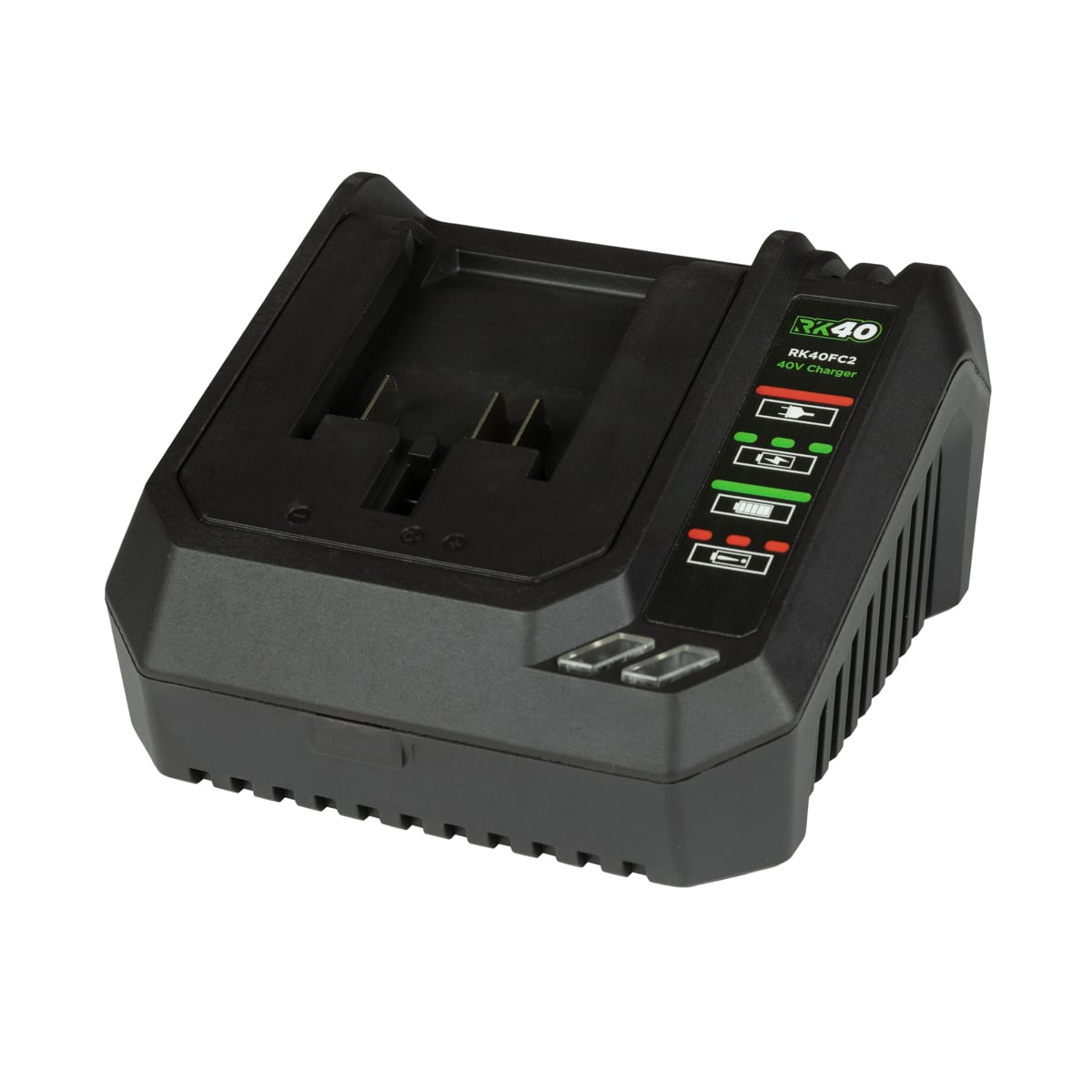 Rikä RK40 40V Single 2.0Ah Battery Fast Charger | 2.4A